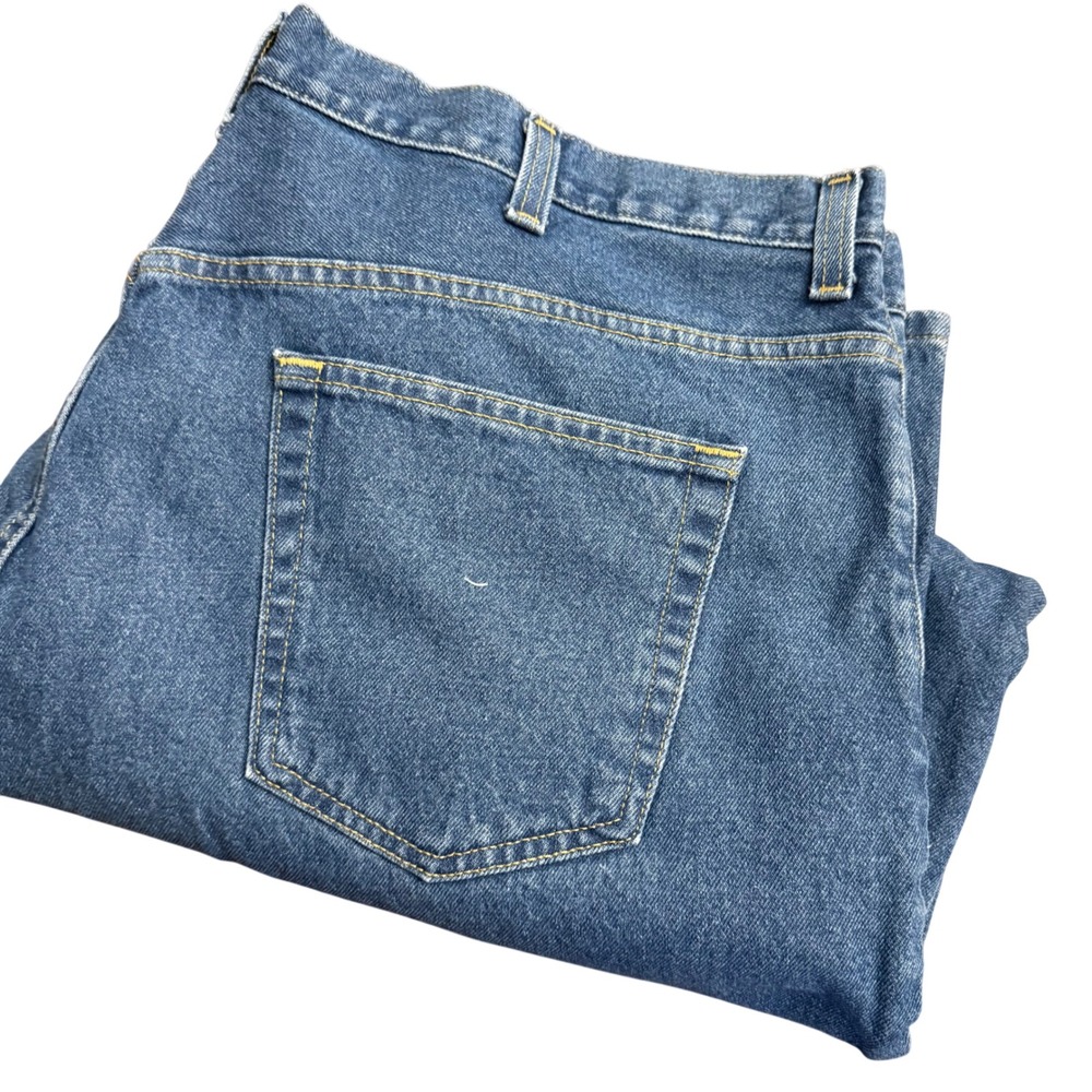 Basic Editions Relaxed Fit Blue Denim Jeans Men's‎ Size 46x29